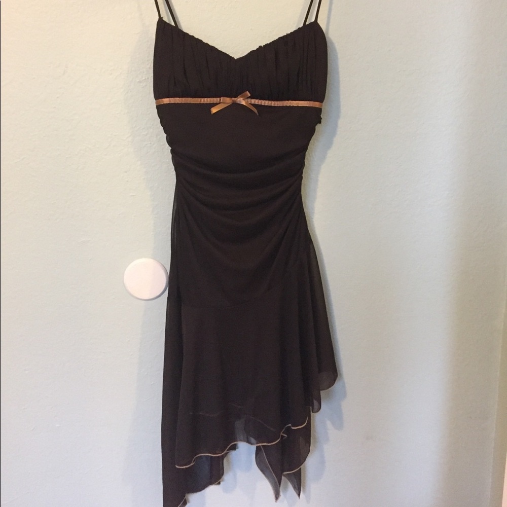 Little brown dress